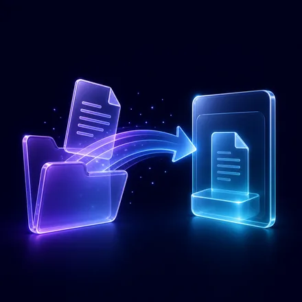 Illustration of a case file exporting to filing software